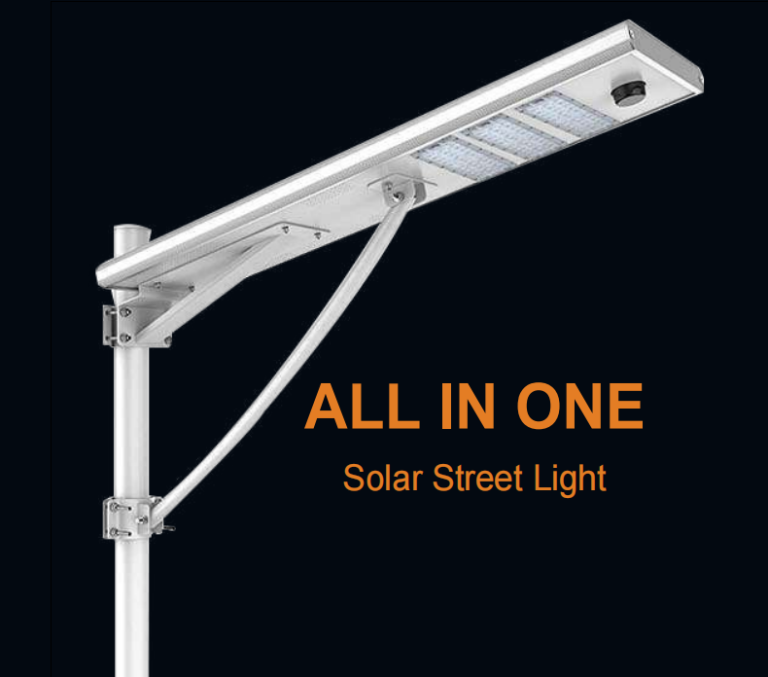 all in one 100w solar street light